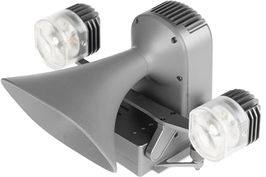 Módulo Integrado de Alto-falante e Holofote EVO Max (opcional)